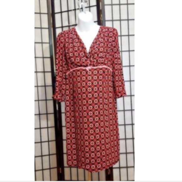 Motherhood Maternity - ME Dresses & Skirts - Maternity Dress Small Pink & Red Print by ME